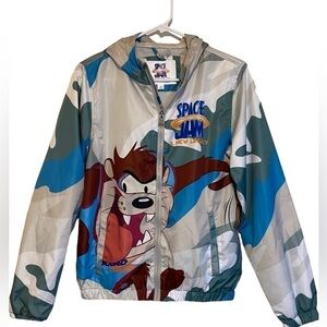 Members Only Space Jam Kids windbreaker jacket SZ 18